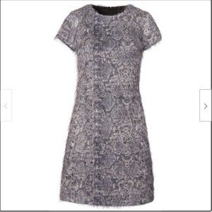 Banana Republic Eyelash Fringe Party Shift Mini Dress - Size 6